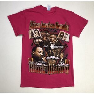 Black History Education 365 African American T-shirt Women Small MLK Malcom X